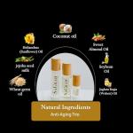 SaGrah Beauty Facial Skincare Set, Brightening, Firming, Hydrating, Natural, Vegan, Cruelty-Free 3 pc Skincare Set, Anti-Aging Milk Oil Cleanser, Hydrating Mist, Anti-Aging Serum