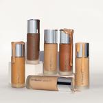 Fitglow Beauty Foundation+ | Vegan Skin-Treating Foundation with Peptides & Plant Collagen | Buildable Medium-Full Coverage, Natural Finish | Hydrating, Anti-Aging, Pore-Friendly | F2.5-30ml