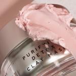 Emma Hardie 50ml Purifying Pink Clay Detox Mask with Cleansing Cloth, To Cleanse, Balance, Exfoliate & Rejuvenate Skin, Suitable for Most Skin Types, Including Sensitive Skin, Vegan & Cruelty Free