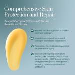 Hylunia Beyond Complex C Vitamin C Serum, 1.0 fl oz - Hydrating, Anti-Aging, Brightening & Nourishing with Hyaluronic Acid - Vegan, Clean & Cruelty-Free Skincare for Radiant Skin