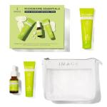 IMAGE Skincare, BIOME+ Microbiome Essentials Skin Barrier Defense Gift Set, 3-Step Regimen with Facial Cleansing Balm, Dew Serum and Smoothing Cream, Travel Size