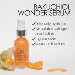 In Your Face Bakuchiol Wonder Serum – Hydrating Anti-Aging Bakuchiol Serum with CoQ10, Ceramides & Purslane – Retinol Alternative Anti-Wrinkle Skin Care – Vegan & Gentle for Sensitive Skin – 1 oz