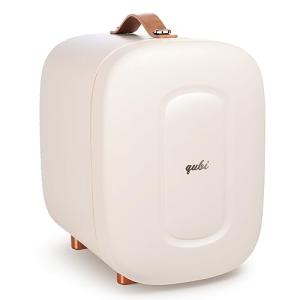 QUBI 5 Liter Mini Fridge, Compact Beauty Refrigerator for Skincare, Makeup, Cosmetics Storage