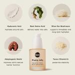 Moon Juice Plump Jelly Hyaluronic Acid Serum for Face - Hydrating Serum with Peptides & Mushrooms, Anti Aging Skincare for Dehydrated Skin, Barrier Support & Elasticity, Vegan & Cruelty-Free, 1 Fl oz