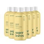 ATTITUDE Body Wash, EWG Verified Shower Gel, Dermatologically Tested, Plant and Mineral-Based, Vegan Personal Care Products, Earl Grey & Fresh Cucumber Scent, 16 Fl Oz (Pack of 6)