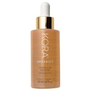 KORA Organics Noni Glow Hydrating Face Oil with Rosehip, Gua Sha Oil, Certified Organic, Cruelty Free, 1.01 fl oz - Beauty Products for Women