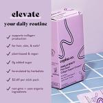 Copina Co. Vanilla Beauty Vegan Collagen Booster Creamer: Plant Based Collagen Support Smoothie Drink Vegan Blend Variety Pack | Vanilla Flavor || 3 Cartons, 10 Individual Servings per Carton