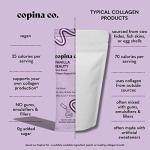 Copina Co. Vanilla Beauty Vegan Collagen Booster Creamer: Plant Based Collagen Support Smoothie Drink Vegan Blend Variety Pack | Vanilla Flavor || 3 Cartons, 10 Individual Servings per Carton