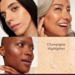 Subtl Staks 4-in-1 Travel Makeup Kit by Subtl Beauty - Eyeshadow Duo, Shine Control Powder, Cream Highlighter, Lip and Cheek - Includes Mirror Lid and Mini Brush - Stackable Makeup Designed for Travel