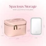 Air Glow Makeup Bag, Cosmetic makeup Travel bag, cosmetic bags for women Case with Zipper Closure