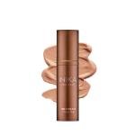 INIKA Organic BB Cream Foundation - Vegan Makeup with Hydrating Prickly Pear, Jojoba, and Pomegranate Seed Oil - Lightweight Glow for Balanced Skin Tone, Tan, 1 fl oz