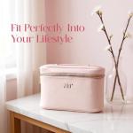 Air Glow Makeup Bag, Cosmetic makeup Travel bag, cosmetic bags for women Case with Zipper Closure