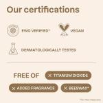 ATTITUDE Oceanly Brown Makeup Set, EWG Verified Eyeshadow and Lash Serum Infused Mascara, Vegan Beauty, Set of 3 Products