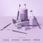 BK BEAUTY BRUSHES - ANGIE HOT & FLASHY Brush Set (7PC) - Viral Under-Eye Concealer, Eye Shadow, | Bronzer, Blush & Highlighter Makeup Brushes