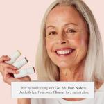 Boomstick Trio ® Rose Nude 3 Pack Cream Blush Makeup - Rose Nude Blush Stick, Highlighter Stick & Moisturizer for Cheeks, Eyes & Lips - Boom Sticks by Cindy Joseph for Older Women