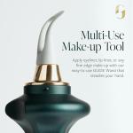 Guide Beauty Eyeliner Duo, GUIDE Wand & Line Luxe/Long-Wear Eyeliner Cream (Brown), Multi-Purpose Make-Up Application Tool, Universal Design for Easy Eye & Lip Liner