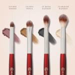 BK BEAUTY - CORE LINE EXTENSION EYE SET (4PC) - Professional Eyeshadow Brush Set for Precise Makeup Placement & Blending | Premium Eye Makeup Brushes for Flawless Application