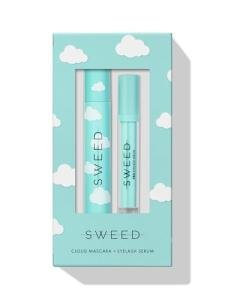 SWEED - Cloud Gift Set (Cloud Mascara; Black 12 mL + Eyelash Serum 3 mL) | Vegan, Cruelty-Free, Clean Beauty