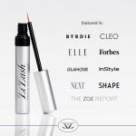 LiLash XL Eyelash Serum to Grow Longer & Fuller-Looking Lashes - Eyelash Growth Enhancer, Safe for Use with Contacts, Lash Extensions, Sensitive Eyes - Vegan & Cruelty-free (4mL, 6-Month Supply)