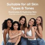 Veil Cosmetics Complexion Fix Liquid Foundation – Buildable Coverage – Water-Resistant, Hypoallergenic, Oil-Free, Cruelty-Free & Vegan – Lightweight & Brightening – Long Lasting (2N Light Neutral)