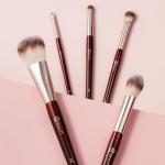 BK BEAUTY - PRECISION BRUSH COLLECTION (5PC) - Professional Makeup Brush Set for Bronzer, Blush, Contour, Powder & Eye Makeup | Premium Face Brushes for Flawless Application