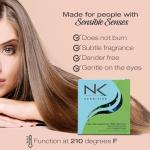 NK Professional Care Keratin Hair Straightening Treatment, Cream, for Sensitive Scalps, Vegan, Formaldehyde Free, 950ml, 32oz, Multicultural Hair