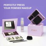 FIXY Makeup Repair Kit – Repress Eyeshadows, Blush & Highlighter | Save Broken Makeup, Depot in Magnetic Palette | Includes Press, Square Pans, Binder Spray | Reusable, Travel-Friendly