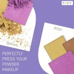 FIXY Makeup Repair Kit – Repress Eyeshadows, Blush & Highlighter | Save Broken Makeup, Depot in Magnetic Palette | Includes Press, Square Pans, Binder Spray | Reusable, Travel-Friendly
