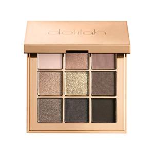 delilah - Colour Intense Eyeshadow Palette - Jezebel - Shimmer Matte Nine Shades - Long Lasting, Highly Pigmented - Blendable Natural Color Makeup Set Includes Mirror - Cruelty Free And Vegan -0.28 Oz