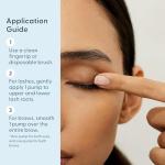 Get Growing Lash & Brow Serum – Thicker, Fuller Looking Lashes & Brows - Ophthalmologist Developed, Safe for Sensitive Eyes - Vegan, Cruelty-Free, Clean Ingredients