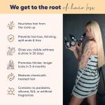 Moerie Ultimate Mineral Shampoo and Conditioner Set - Vegan Friendly, Paraben Free, Hair Growth Products for Longer, Thicker, Fuller Hair - Includes Hair Mask