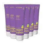 ATTITUDE Hair Conditioner for Kids, Dermatologically Tested Products, Plant- and Mineral-Based Detangler, Vegan, Vanilla and Pear, 8 Fl Oz (Pack of 6)