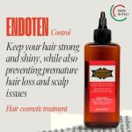ENDOTEN CONTROL Lotion 200 ml - 90 Days Challenge for Stronger, Healty and shiny hair. Gingseng and Amino Acids with Protein complex. Vegan hair care. Capilar Lotion. Natural hair growth.