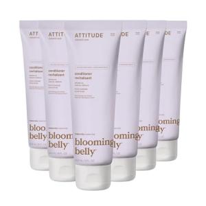 ATTITUDE Pregnancy Conditioner, Dermatologically Tested, Plant and Mineral-Based, Vegan Maternity Products, Argan Oil, 8 Fl Oz (Pack of 6)