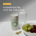 Nutrafol Women's Hair Growth Supplements, For Women 18-44 Years Old, Clinically Tested for Visibly Thicker, Stronger Hair, 100% Vegan Ingredients, Dermatologist Recommended - 1 Month Supply