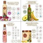 Ritual Botánico Keratina Orgánica | Treatment to Straighten, Repair and Relax Hair | All Natural, Organic & Vegan Ingredients | Product of Colombia | 4 Piece Kit