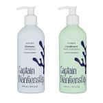 Captain Blankenship Cleanse Shampoo & Hydrate Conditioner Set | Gently Cleanses, Moisturizes & Restores Shine | Color-Safe, Organic, Sulfate-Free, Vegan Haircare - 10 oz (each)