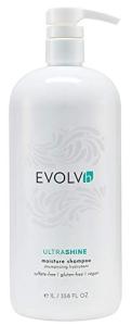EVOLVh - Natural UltraShine Moisture Shampoo | Vegan, Non-Toxic, Clean Hair Care (33.8 fl oz | 1L)