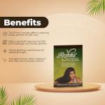 Reshma Beauty 100% Natural Organic Henna Powder for Hair with 6 Ayurvedic Herbs Indigo, Henna, Ratanjot Roots, Amla, Bhilawa Nuts, & Shikakai, Heena - 5.29 oz Each, Pack of 12 (Dark Chocolate)