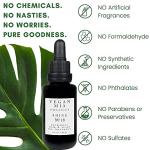 Vegan Mia USDA Organic Rosemary Oil for Hair Growth with Castor, Jojoba, Argan, Amla & More Deeply Hydrates & Intense Nourishment for Itchy Scalp, Stubborn Dandruff & Dry Scalp Treatment, 3 Pack