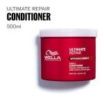WELLA PROFESSIONALS ULTIMATE REPAIR Shampoo, Lightweight Cream Shampoo + Deep Nourishing Conditioner for Damaged Hair, Vegan Haircare, Formulated with Metal Purifier Technology, Liter Set