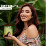 Reshma Beauty 100% Natural Organic Henna Powder for Hair with 7 Ayurvedic Herbs Indigo, Henna, Hibiscus, Amla, Shikakai, Ratanjot Roots & Bhilawa Nuts, Heena - 5.29 oz Each, Pack of 12 (Rouge)