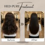 HED Pure Keratin Smoothing Treatment for Hair Care and Frizz Control, Formaldehyde-Free Vegan Formula with KeraPure Complex, At Home or Salon Use Treatment for Soft Manageable Texture, 32 Fl Oz Bottle