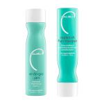 Malibu C Un-Do-Goo Shampoo & Replenish Hair Masque Duo - Clarifying Shampoo & Deep Conditioning Hair Mask to Eliminate Product Build Up - Shine Restoring, Moisturizing Hair Care (33.8 oz)