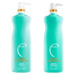 Malibu C Hydrate Color Wellness Duo - Hydrating Shampoo and Conditioner Set for Color-Treated Hair - Extends Color Vibrancy and Longevity - Vegan & Sulfate-Free Hair Care