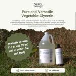 Nature Packaged Vegetable Glycerin Oil - 100% Pure Plant Based Glycerol for DIY Skincare, Hair Care, Soap Making & Cosmetics - Vegan Moisturizing Humectant for Lotions & Creams - USP Grade 4 Gallon