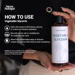Nature Packaged Vegetable Glycerin Oil - 100% Pure Plant Based Glycerol for DIY Skincare, Hair Care, Soap Making & Cosmetics - Vegan Moisturizing Humectant for Lotions & Creams - USP Grade 4 Gallon