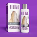 BOLD UNIQ Purple Shampoo, Conditioner & Mask Bundle. Eliminates Brassy Yellow tones. Lightens Blonde, Platinum, Ash, Silver & Grays. Paraben & Sulfate Free. Vegan & Cruelty Free.