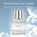 Lake & Skye 11 11 Eau de Parfum Spray, Long Lasting Fragrance, 1.7 fl oz (50 ml) - Skin Musk, Clean, Vegan, Paraben-Free, Cruelty-Free