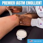 HawkGrips, 8oz Massage Emollient 10ct, Fragrance-Free, Shea Butter, Oil Based, Vegan, Soft Tissue Mobilization and Lubrication for Manual and Assisted Massage Therapy Techniques, Cream Alternative